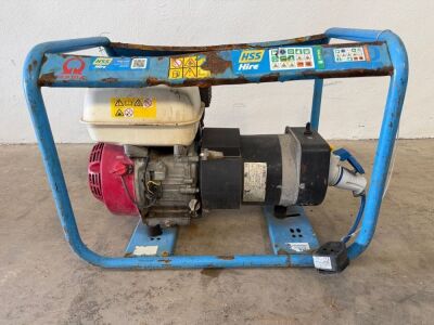 PRAMAC 3250 2.4KVA PETROL GENERATOR