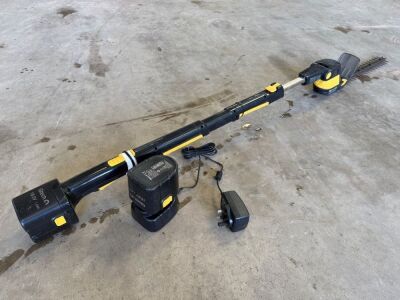GTECH 18v LONG REACH CORDLESS HEDGE TRIMMER