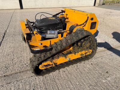 UNUSED VELON AT1000 REMOTE CONTROL TRACKED LAWNMOWER
