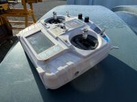 UNUSED VELON AT1000 REMOTE CONTROL TRACKED LAWNMOWER - 12