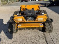 UNUSED VELON AT1000 REMOTE CONTROL TRACKED LAWNMOWER - 16