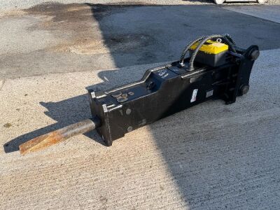 UNUSED DOWCO 1000 HYDRAULIC ROCK HAMMER TO SUIT 13 TON MACHINE