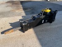 UNUSED DOWCO 1000 HYDRAULIC ROCK HAMMER TO SUIT 13 TON MACHINE
