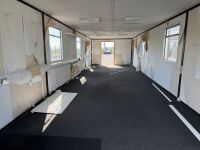 APPROX. 40ft x 12ft OPEN PLAN STEEL CLAD OFFICE - 7