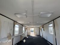 APPROX. 40ft x 12ft OPEN PLAN STEEL CLAD OFFICE - 8