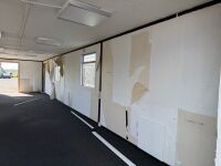 APPROX. 40ft x 12ft OPEN PLAN STEEL CLAD OFFICE - 10