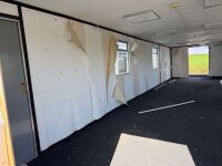 APPROX. 40ft x 12ft OPEN PLAN STEEL CLAD OFFICE - 16