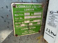 COOKSLEY 3 PHASE REDIAL ARM SAW - 8
