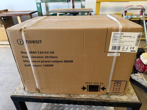 UNUSED INDESIT MWI 120 MICROWAVE