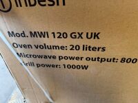 UNUSED INDESIT MWI 120 MICROWAVE - 2
