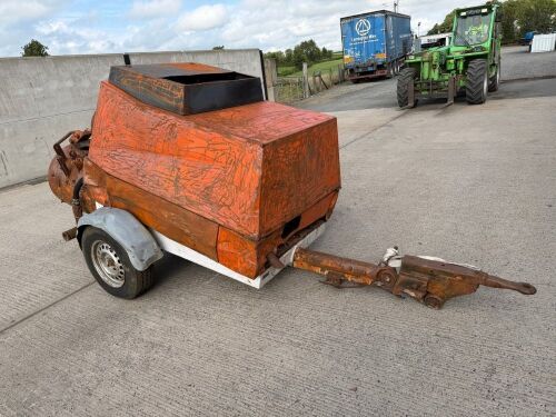 ATLAS COPCO SINGLE AXLE CONCRETE PUMP&nbsp;