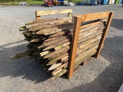 WOODEN STILLAGE TO INC. LARGE SELECTION OF WOODEN STAKES