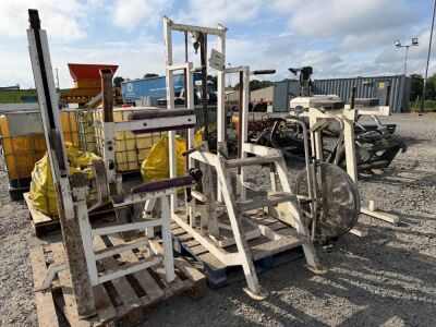 ASSORTED GYM EQUIPMENT