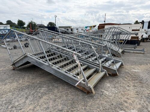 2 STOREY GALVINISED FIRE ESCAPE