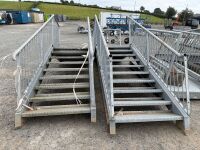 2 STOREY GALVINISED FIRE ESCAPE - 2