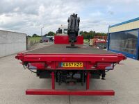 MAN TGA26.360 6X2 26 TON FLATBED CRANE LORRY - 21