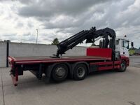 MAN TGA26.360 6X2 26 TON FLATBED CRANE LORRY - 26