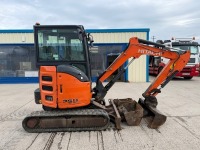 HITACHI ZX26U-5A 2.6 TON MINI DIGGER - 6