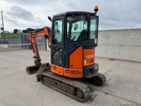 HITACHI ZX26U-5A 2.6 TON MINI DIGGER - 3