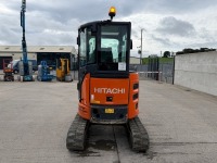 HITACHI ZX26U-5A 2.6 TON MINI DIGGER - 4