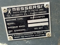 MESSERSII TCH-2500 2.5 TON TRACKED SWIVEL DUMPER - 26