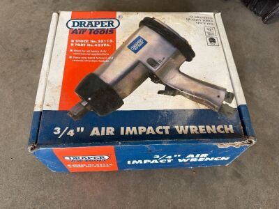 UNUSED DRAPER 3/4 AIR IMPACT GUN