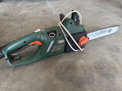 BLACK & DECKER GK1630T 240v CHAINSAW
