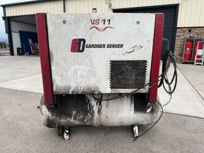 GARDNER DENVER VS11 EANA 3 PHASE SCREW COMPRESSOR