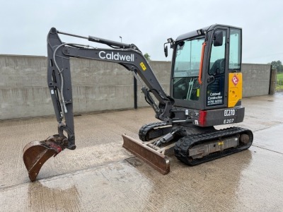 VOLVO EC27D 2.7 TON MINI DIGGER&nbsp;