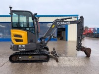 VOLVO EC27D 2.7 TON MINI DIGGER&nbsp; - 9