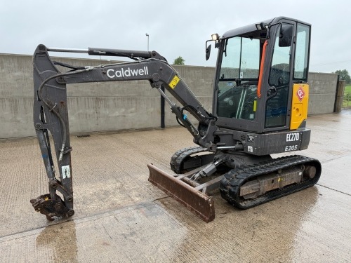VOLVO EC27D 2.7 TON MINI DIGGER&nbsp;