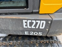 VOLVO EC27D 2.7 TON MINI DIGGER&nbsp; - 4