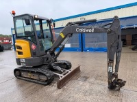 VOLVO EC27D 2.7 TON MINI DIGGER&nbsp; - 16