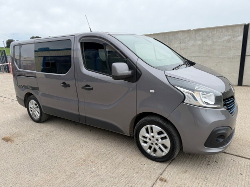 RENAULT TRAFIC SL27 SPORT NAV SWB 1.6 DCI 120PS CREW VAN