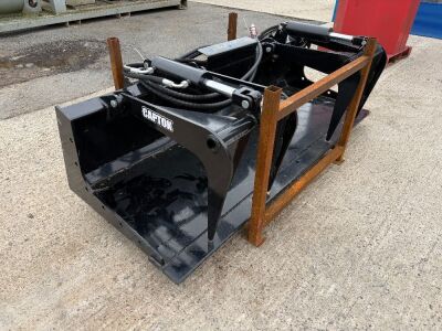 APPROX 72" UNUSED CAPTOK PG72 SKID STEER LOADER GRAPPLE BUCKET
