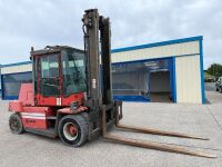 KALMAR DCD70-6H 7 TON TWIN WHEEL DIESEL FORKLIFT - 12