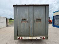 APPROX. 12ft x 7ft SINGLE AXLE ANTI VANDAL WELFARE UNIT&nbsp; - 9