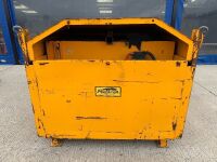 APPROX. 1000lt PREDATOR METAL BUNDED FUEL BOWSER (YELLOW) - 2