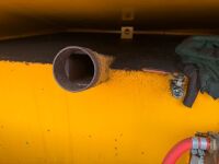 APPROX. 1000lt PREDATOR METAL BUNDED FUEL BOWSER (YELLOW) - 4