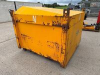 APPROX. 1000lt PREDATOR METAL BUNDED FUEL BOWSER (YELLOW) - 7