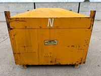 APPROX. 1000lt PREDATOR METAL BUNDED FUEL BOWSER (YELLOW) - 8