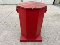 WESTERN 210lt METAL BUNDED OIL JAR STORE - 2