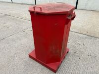 WESTERN 210lt METAL BUNDED OIL JAR STORE - 3