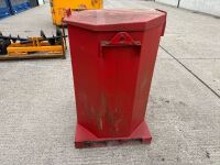WESTERN 210lt METAL BUNDED OIL JAR STORE - 4
