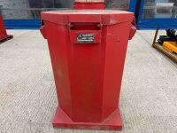 WESTERN 210lt METAL BUNDED OIL JAR STORE - 6