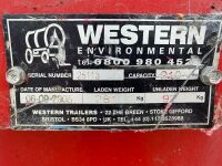 WESTERN 210lt METAL BUNDED OIL JAR STORE - 9