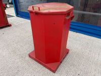 WESTERN 210lt METAL BUNDED OIL JAR STORE - 3