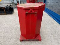 WESTERN 210lt METAL BUNDED OIL JAR STORE - 4