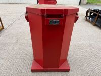 WESTERN 210lt METAL BUNDED OIL JAR STORE - 6
