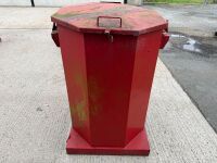 WESTERN 210lt METAL BUNDED OIL JAR STORE - 2